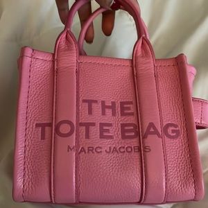 Mini Leather Marc Jacobs The Tote Bag